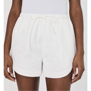 French Connection Alexis White Cream High Waist Shorts
